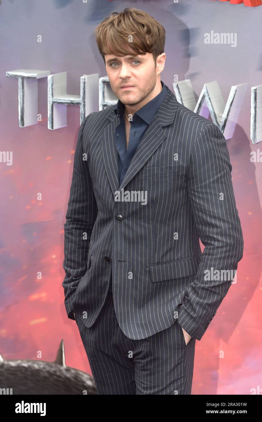 28. Juni 2023 Joey Batey bei der britischen Premiere von Netflix „The Witcher“ Staffel 3, London. Sue Andrews/Alamy. Stockfoto