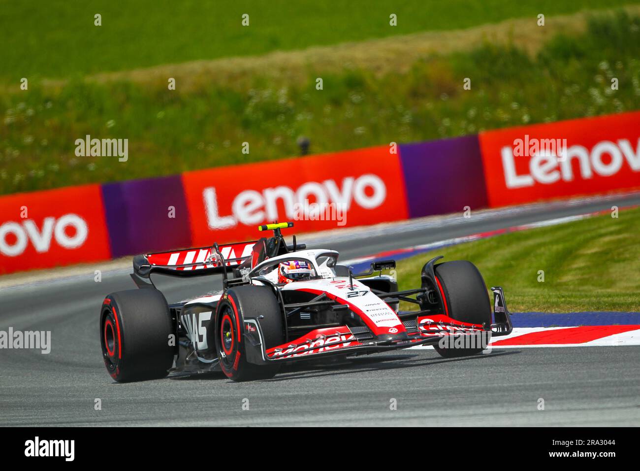 Nico Hulkenberg (GER) Haas F1 Team während FORMEL 1 ROLEX GROSSER PREIS VON OSTERREICH 2023 - Jun29 bis Jul2 in RedbullRing - Spielberg, Österreich Stockfoto