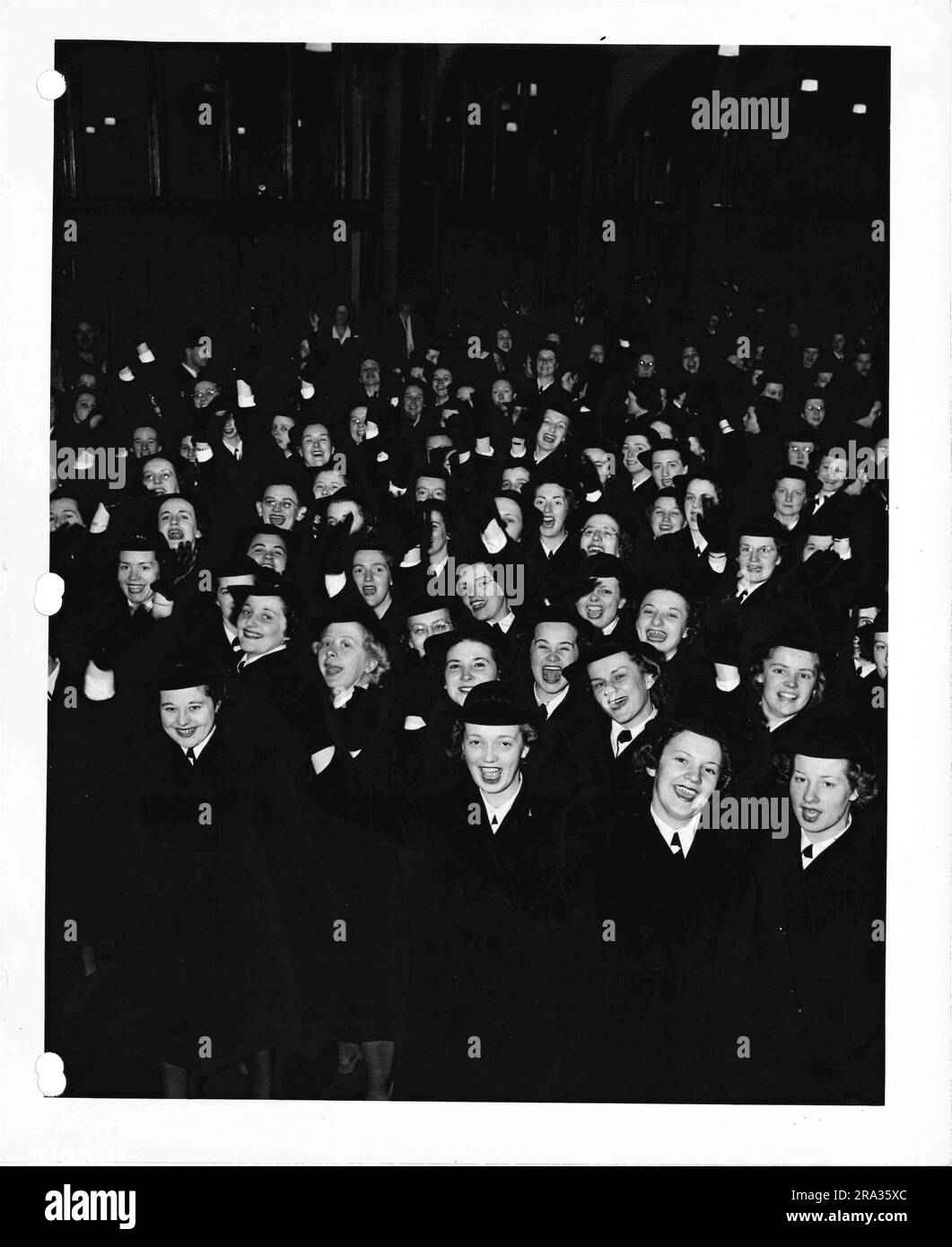 Foto von Frauen akzeptiert für freiwilligen Notdienst (WAVES), United States Naval Reserve. Stockfoto