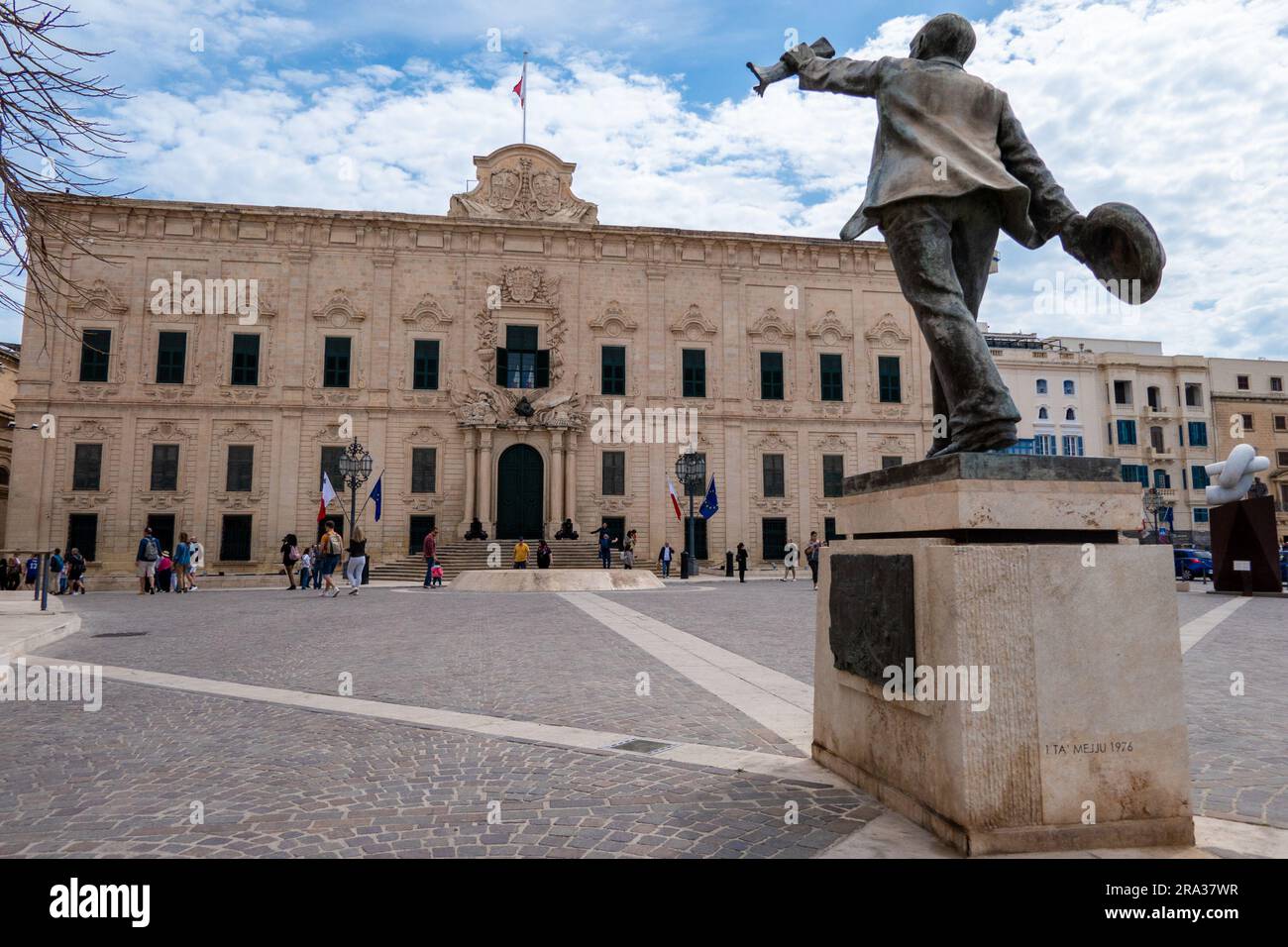 Valletta, Malta, 5. Mai 2023. Manwel Dimech, auch bekannt als Manuel Dimech, war ein maltesischer Sozialist, Philosoph, Journalist, Schriftsteller, Dichter und sozialer Revo Stockfoto