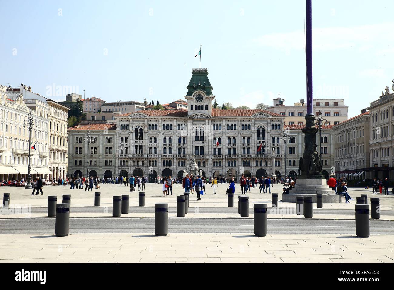Piazza Unita Trieste, Piazza Unità d'Italia, Triest, Provinz Triest, Italien Stockfoto Piazza Unita Trieste, Piazza Unità d'Italia, Triest, Provinz Triest, Italien Stockfoto