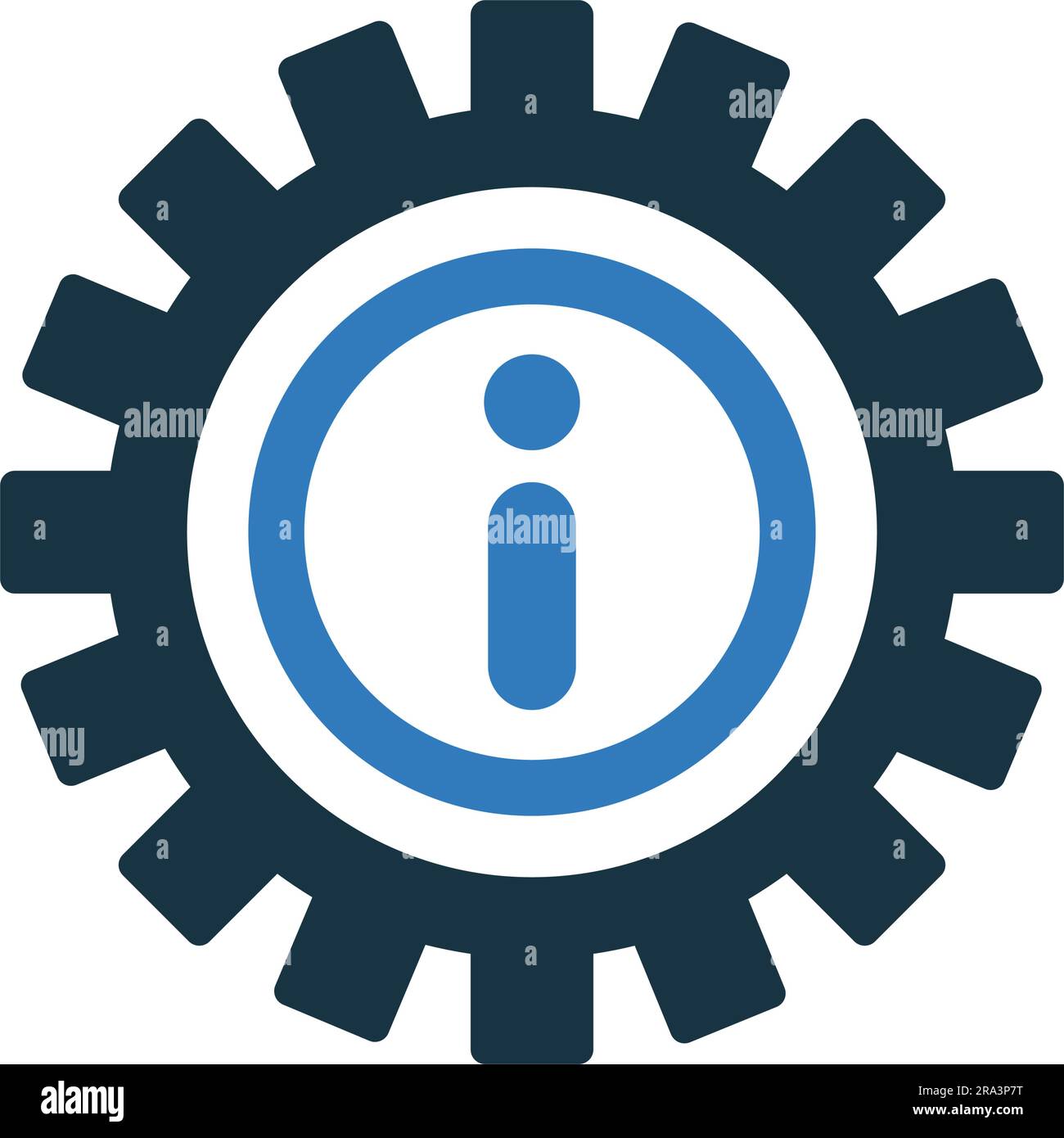 Technische Informationen Symbol Designvorlage Vektordarstellung für Grafik- und Webdesign oder kommerzielle Zwecke. Stock Vektor