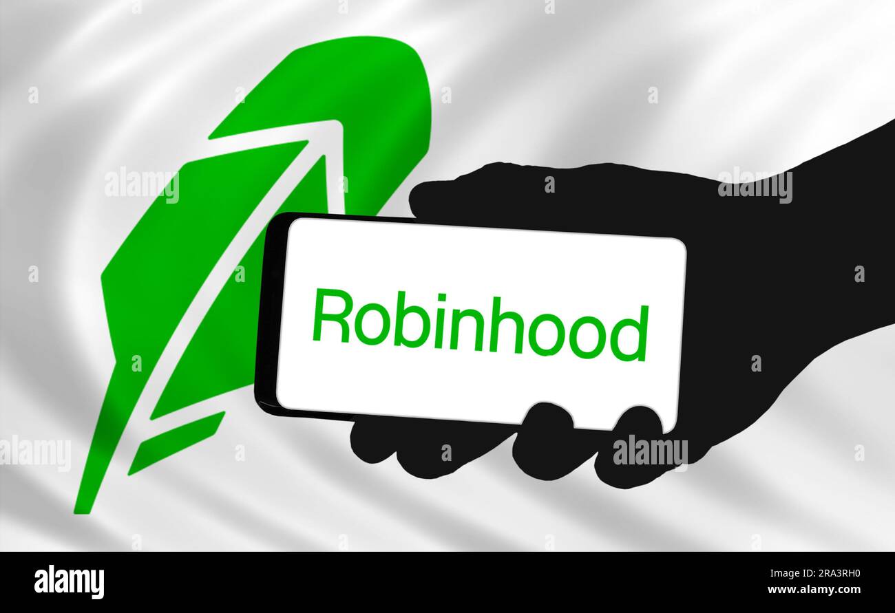 Robinhood-Märkte Stockfoto