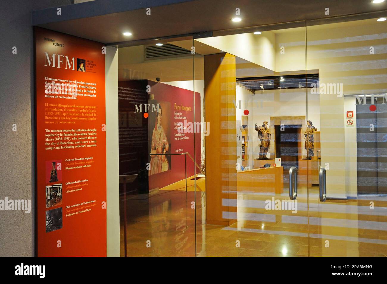 Frederic Mares Museum, Barcelona, Katalonien, Spanien, MFM Stockfoto