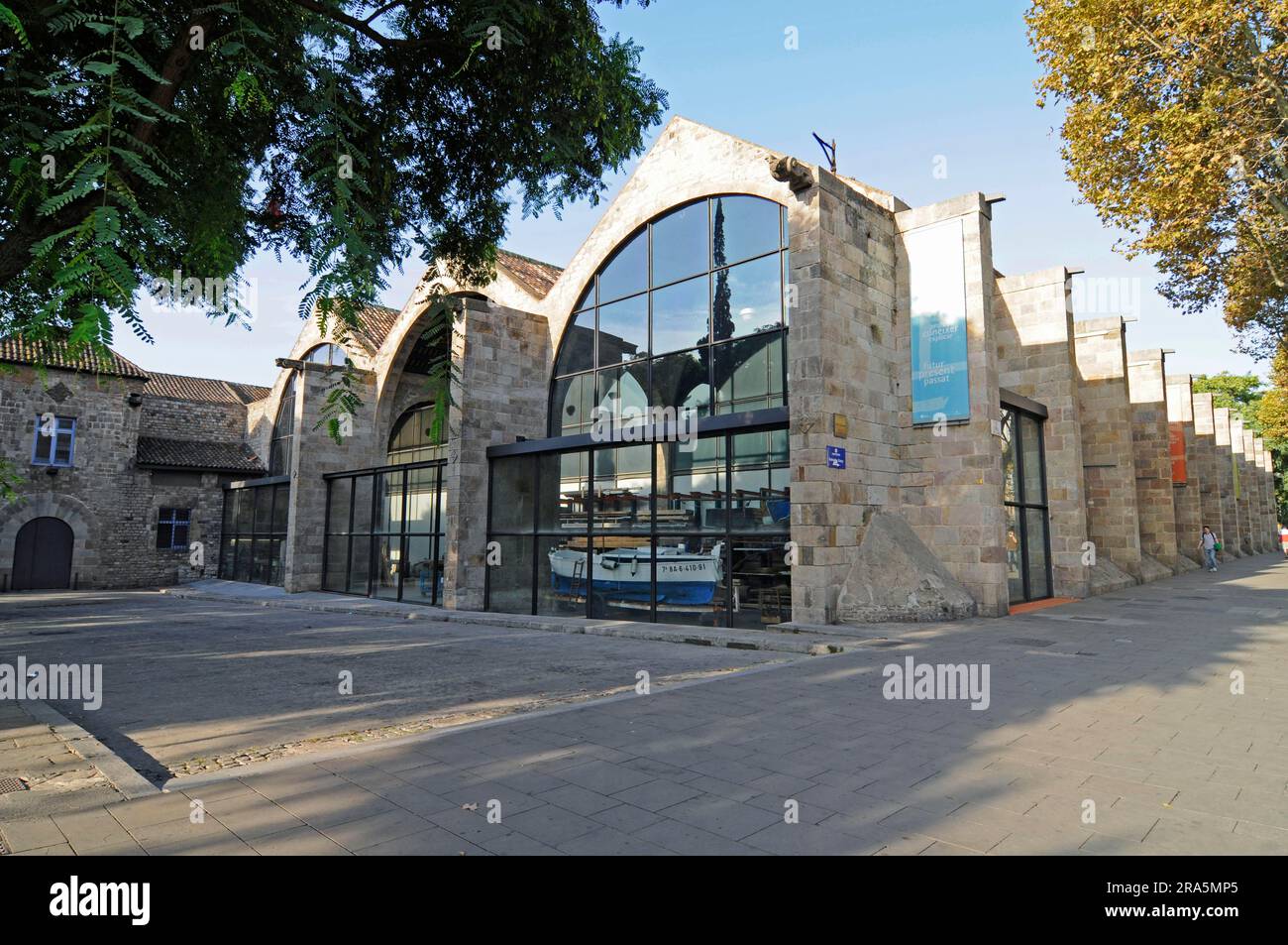 Maritime Museum, Museu Maritim, Barcelona, Spanien Stockfoto