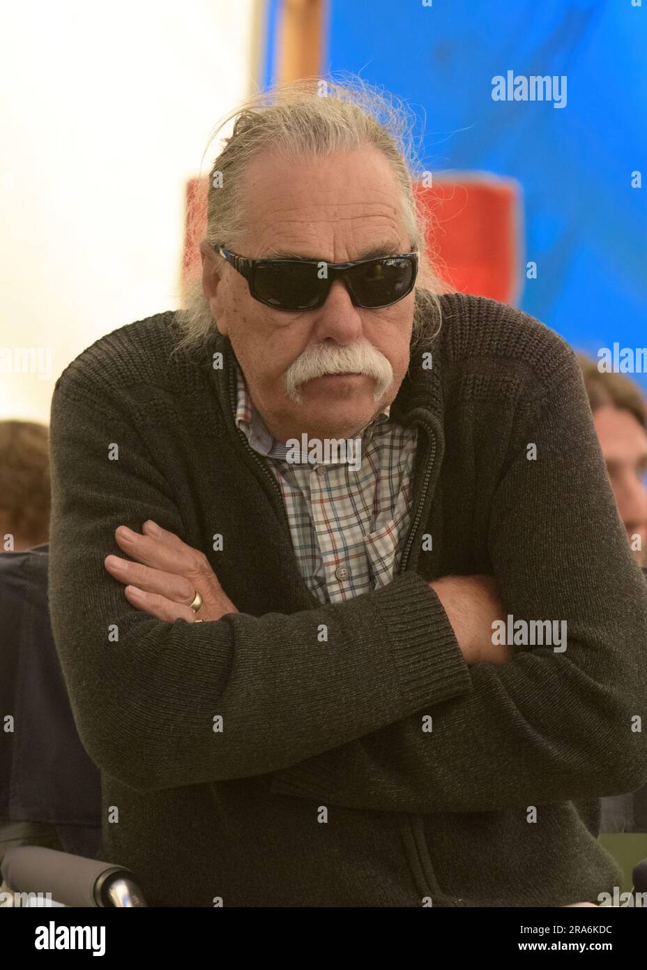 Sabine Hay, Derbyshire, Großbritannien. 01. Juli 2023 Exilmusikfestival. Bild: Mark Dunn/Alamy Live News Stockfoto