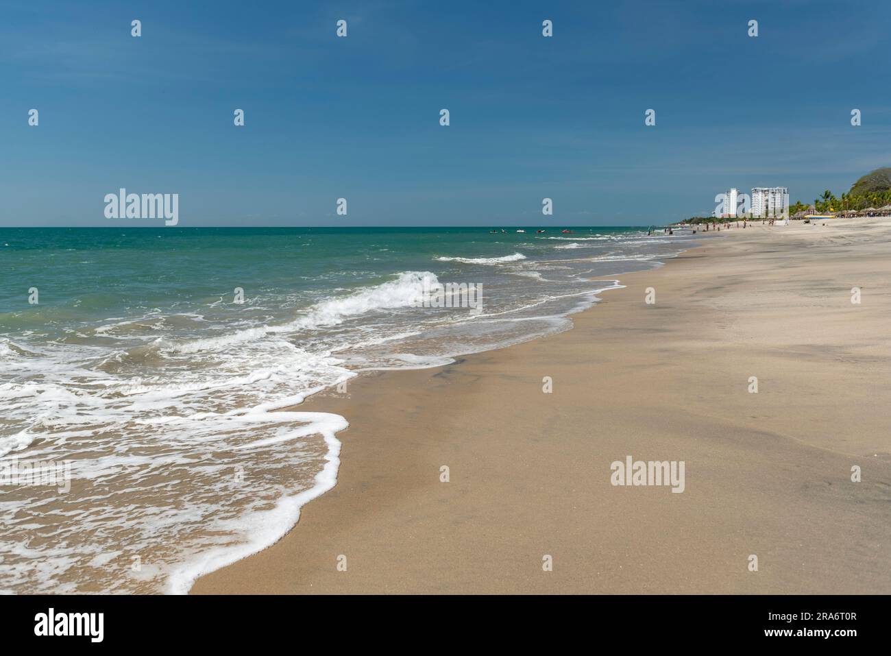 Farallón-Strand an der pazifikküste, Panama, Mittelamerika Stockfoto