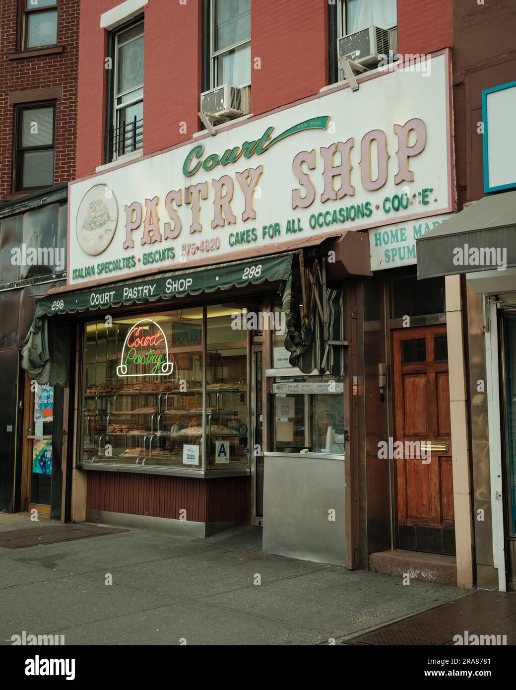 Court Pastry Shop in Cobble Hill, Brooklyn, New York Stockfoto