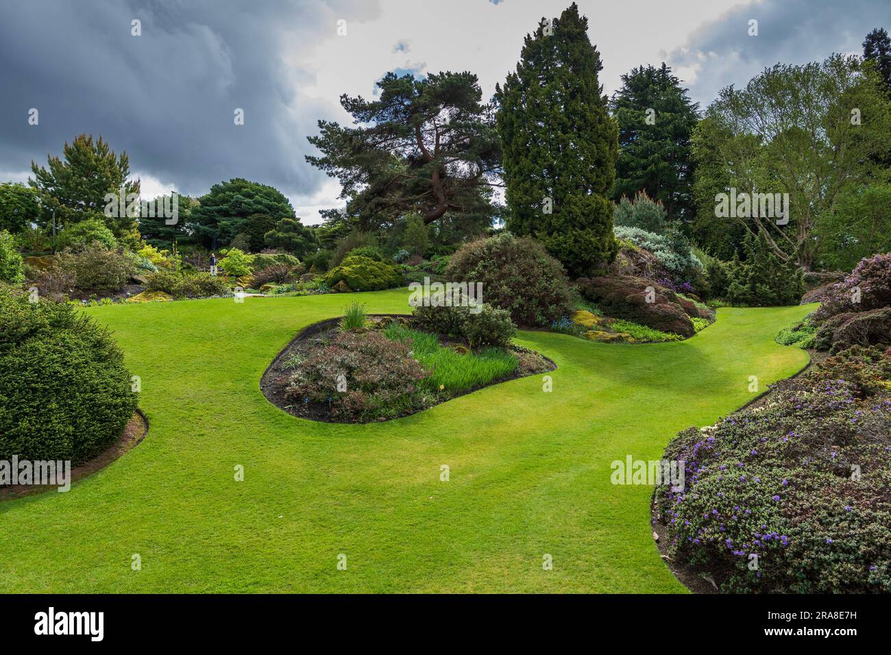 The Royal Botanic Garden Edinburgh in Edinburgh, Schottland, Großbritannien. Stockfoto
