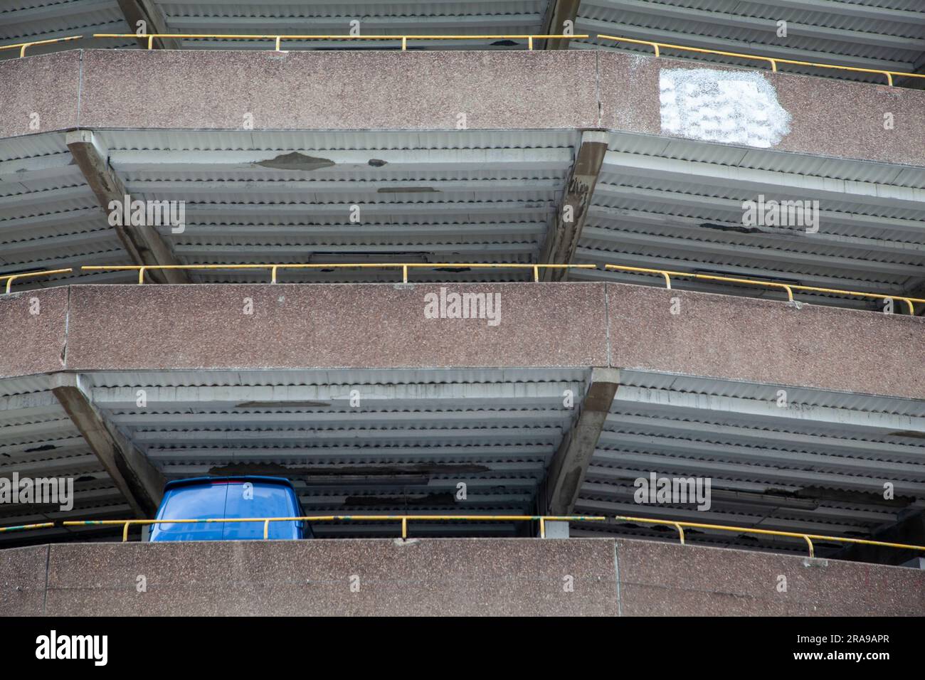 Rupert Street Parkplatz Nach Entwurf des schottischen Architekten R Jelinek-Karl Stockfoto
