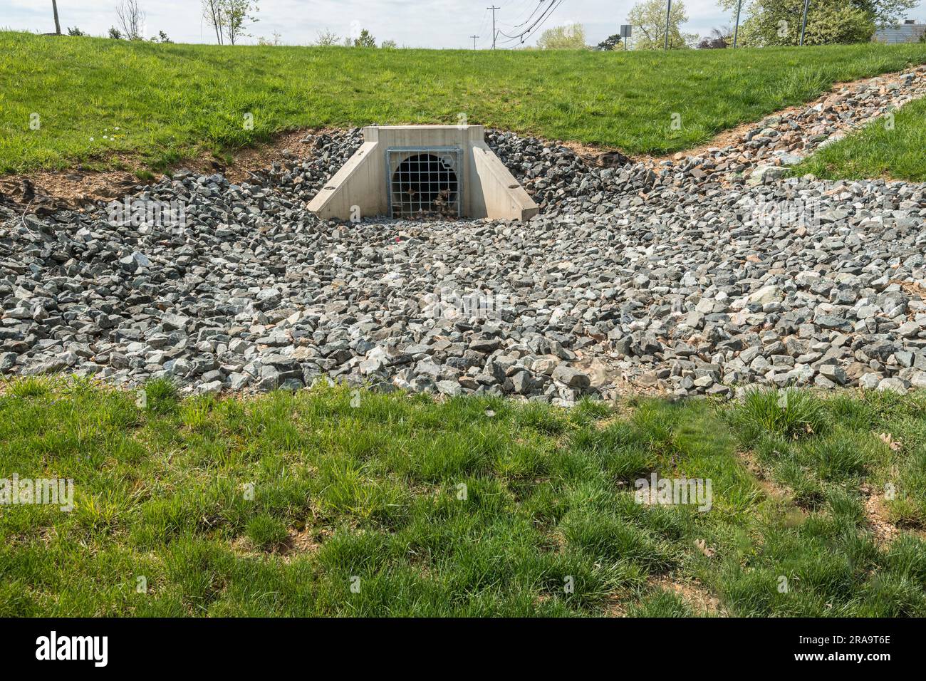 Neuer Sturmableiter, USA Stockfoto