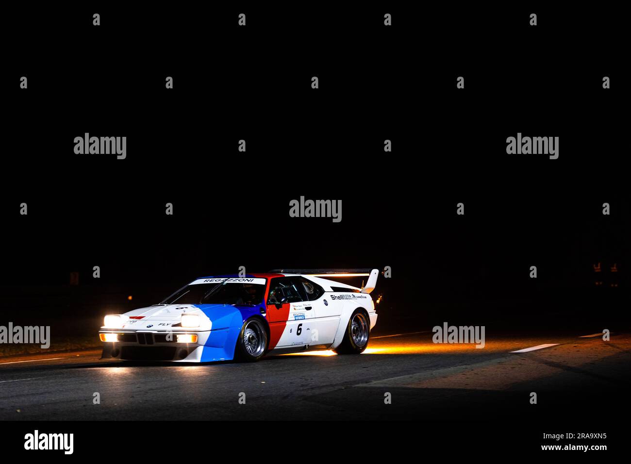 Le Mans, Frankreich. 01. Juli 2023. 06 HINDERER (¥), HINDERER (ger), BMW M1 Procar 1979, Action during the Le Mans Classic 2023 vom 1. Bis 3. Juli 2023 on the Circuit des 24 Heures du Mans, in Le Mans, Frankreich - Photo Damien Saulnier/DPPI Credit: DPPI Media/Alamy Live News Stockfoto