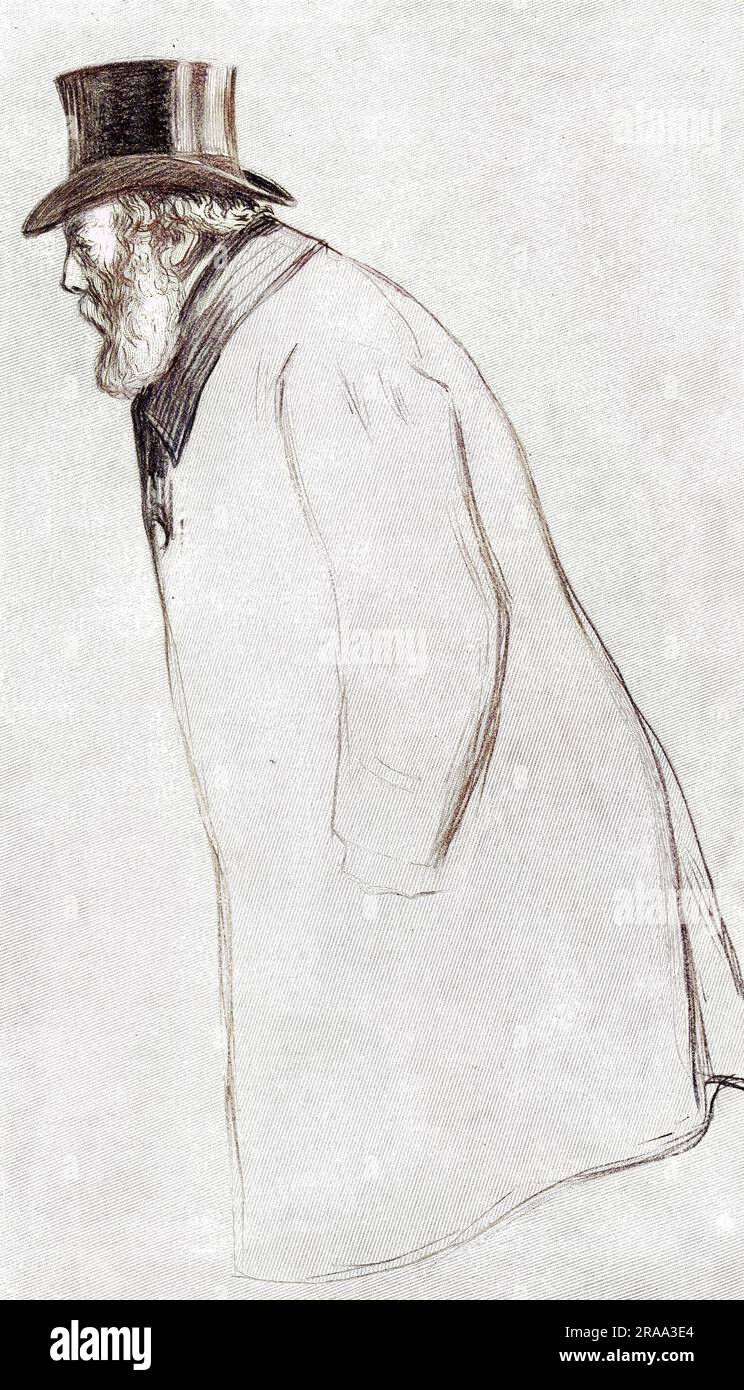 ROBERT CECIL, dritter marquis von SALISBURY Statesman, Ministerpräsident in den Jahren 1885, 1886, 1895 und 1909: Er war häufig auch Außenminister. Datum: 1830-1903 Stockfoto