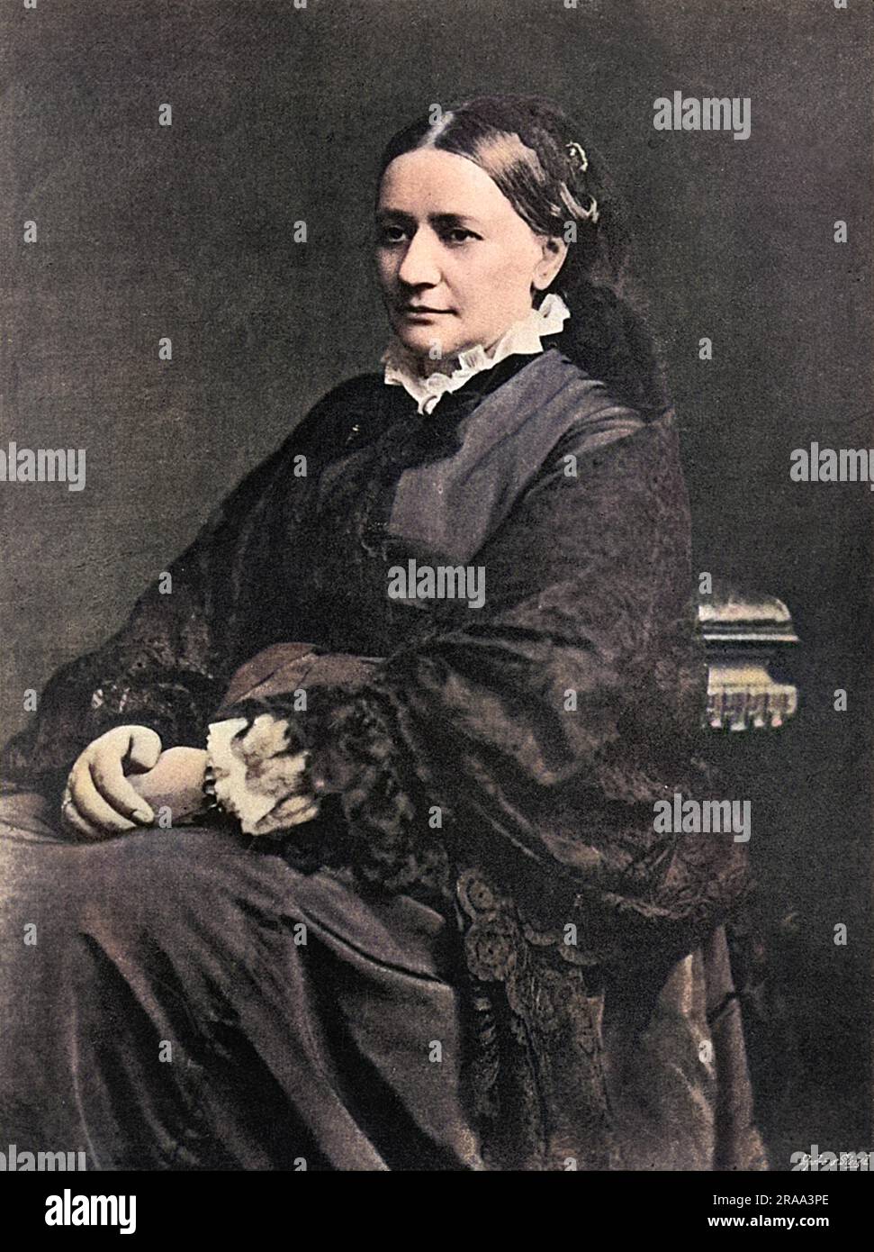 CLARA SCHUMANN (1819-1896), deutsche Musikerin. Stockfoto