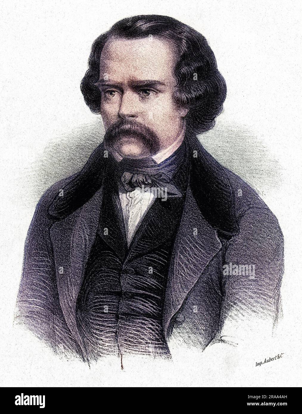 MELCHIOR FREDERIC SOULIE, französischer Schriftsteller Datum: 1800 - 1847 Stockfoto