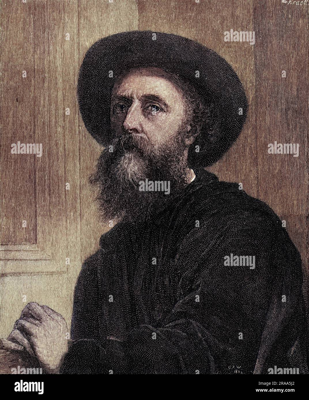 GEORGE FREDERICK WATTS KÜNSTLER Datum: 1817 - 1904 Stockfoto