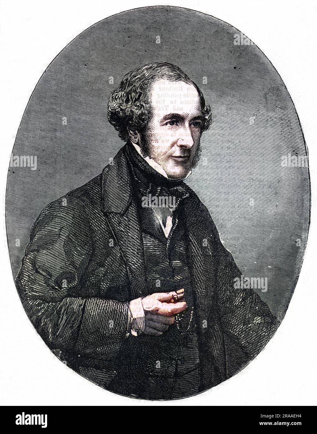 John Scott Russell (1808-1882), Marineingenieur, mit dem „Great Eastern“ assoziiert. Datum: 1858 Stockfoto