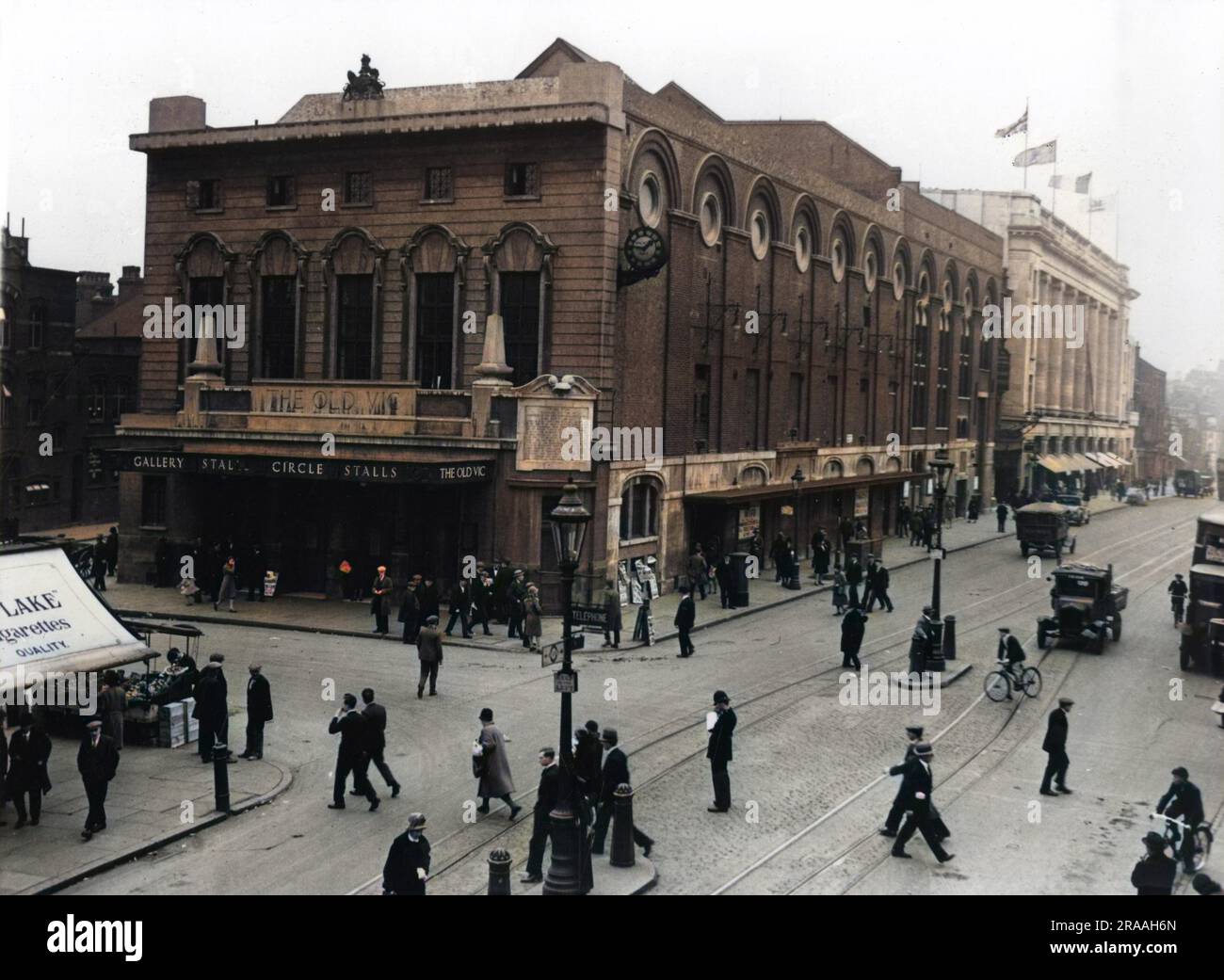 Das Old Vic Theater in Waterloo, London Stockfoto