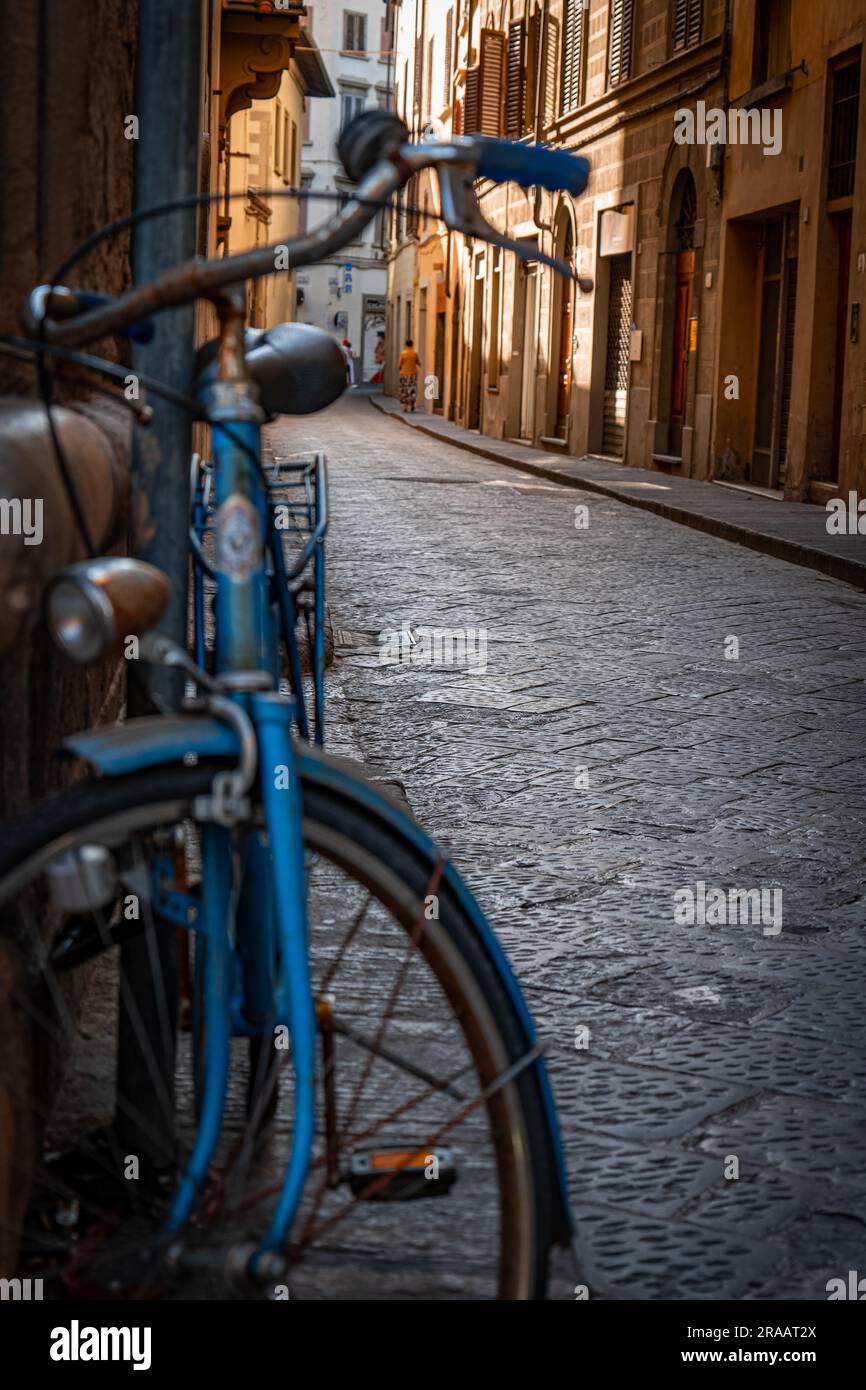 Straßen im italienischen Stil von florenz Stockfoto