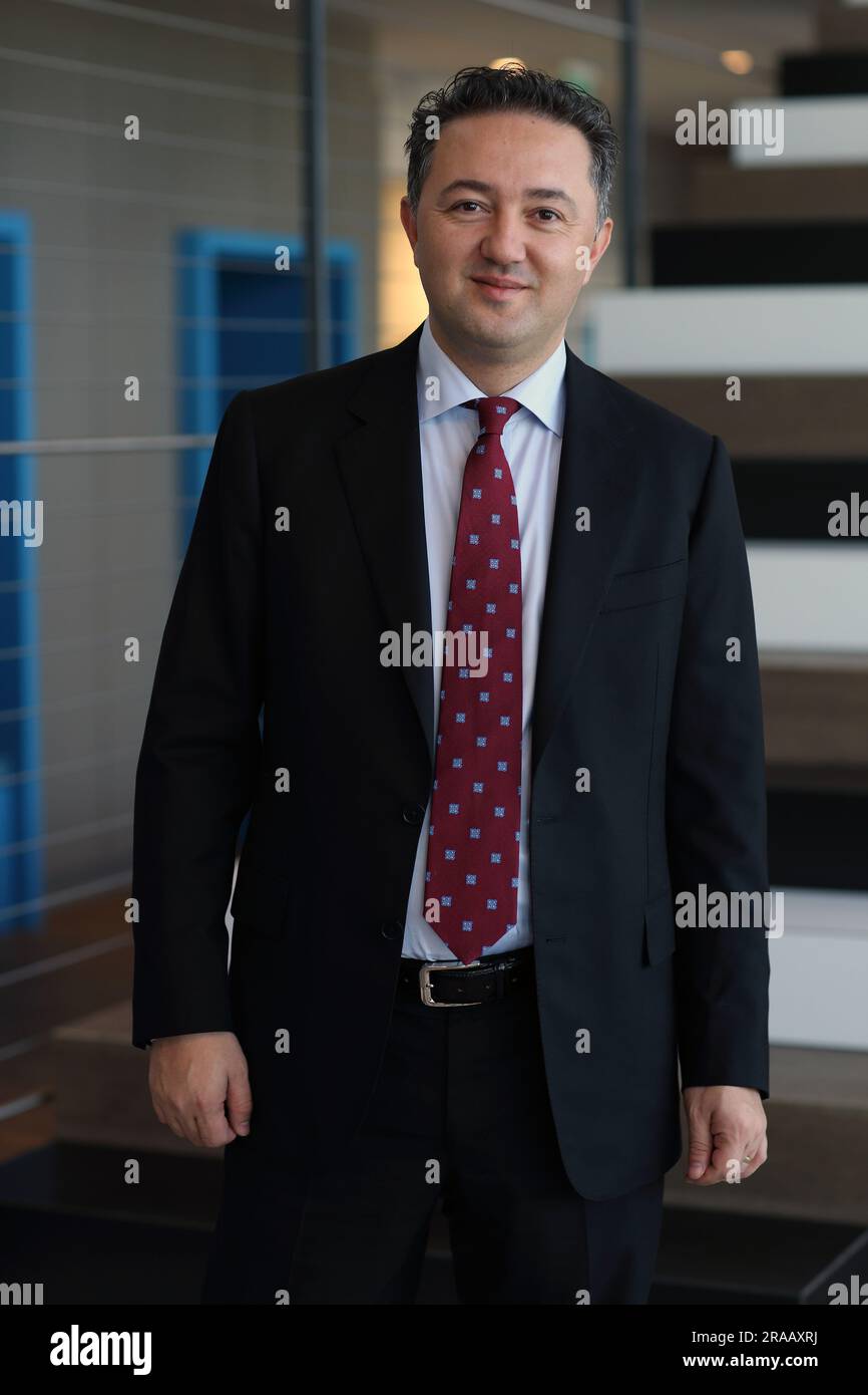 Solmaz Altin Vorstandsmitglied der Allianz Asia Stockfoto