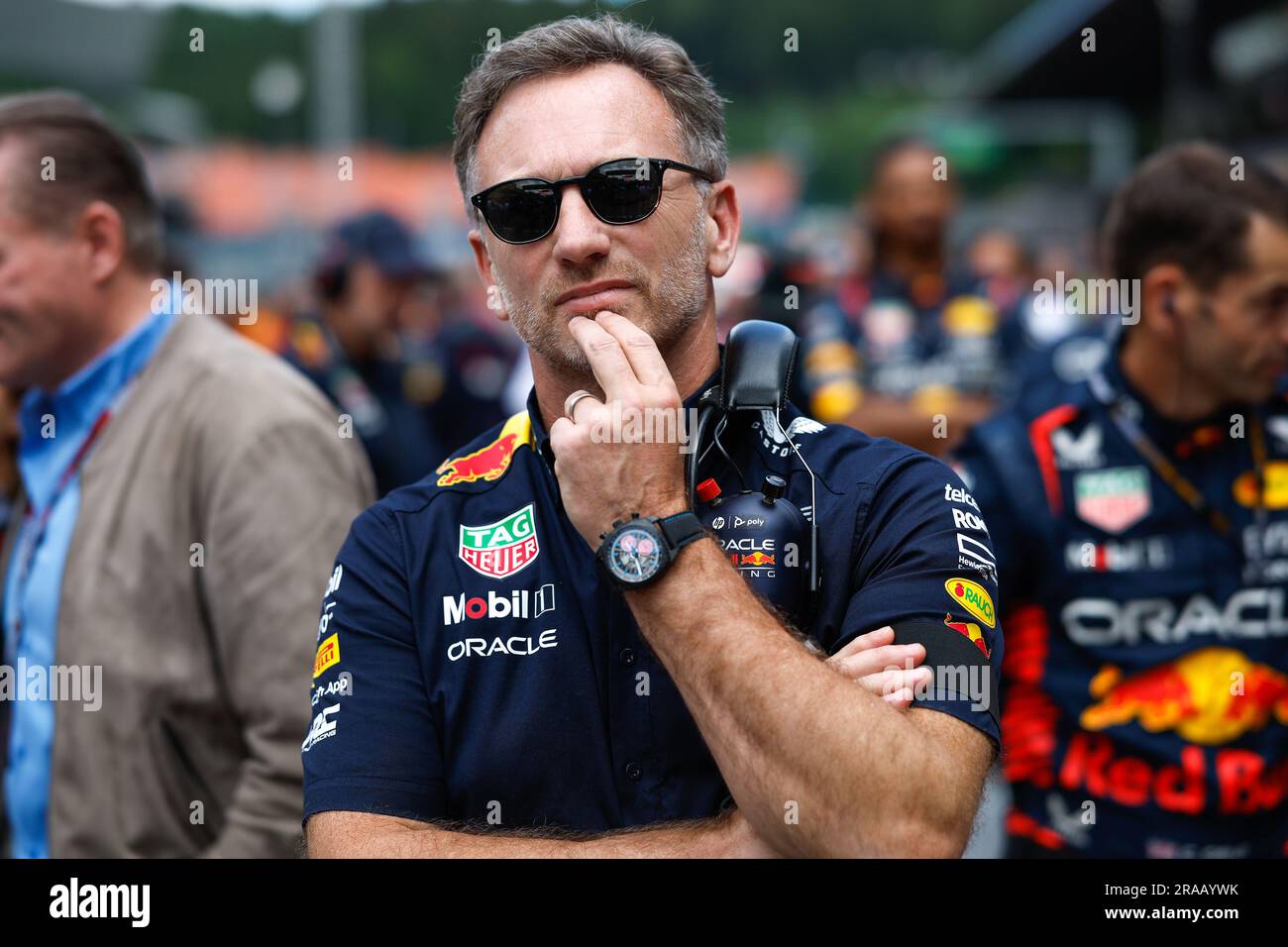 HORNER Christian (gbr), Teamleiter von Red Bull Racing, Portrait während der Formel 2023, Rolex Grosser Preis von Osterreich, 2023. Grand Prix, 9. Runde der Formel-1-Weltmeisterschaft 2023 vom 30. Juni bis 2. Juli 1 2023 auf dem Red Bull Ring, in Spielberg, Österreich Stockfoto