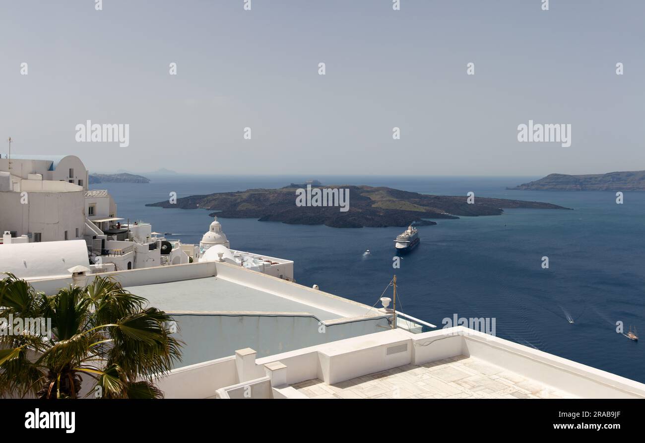 Die Schönheit von Santorin Stockfoto