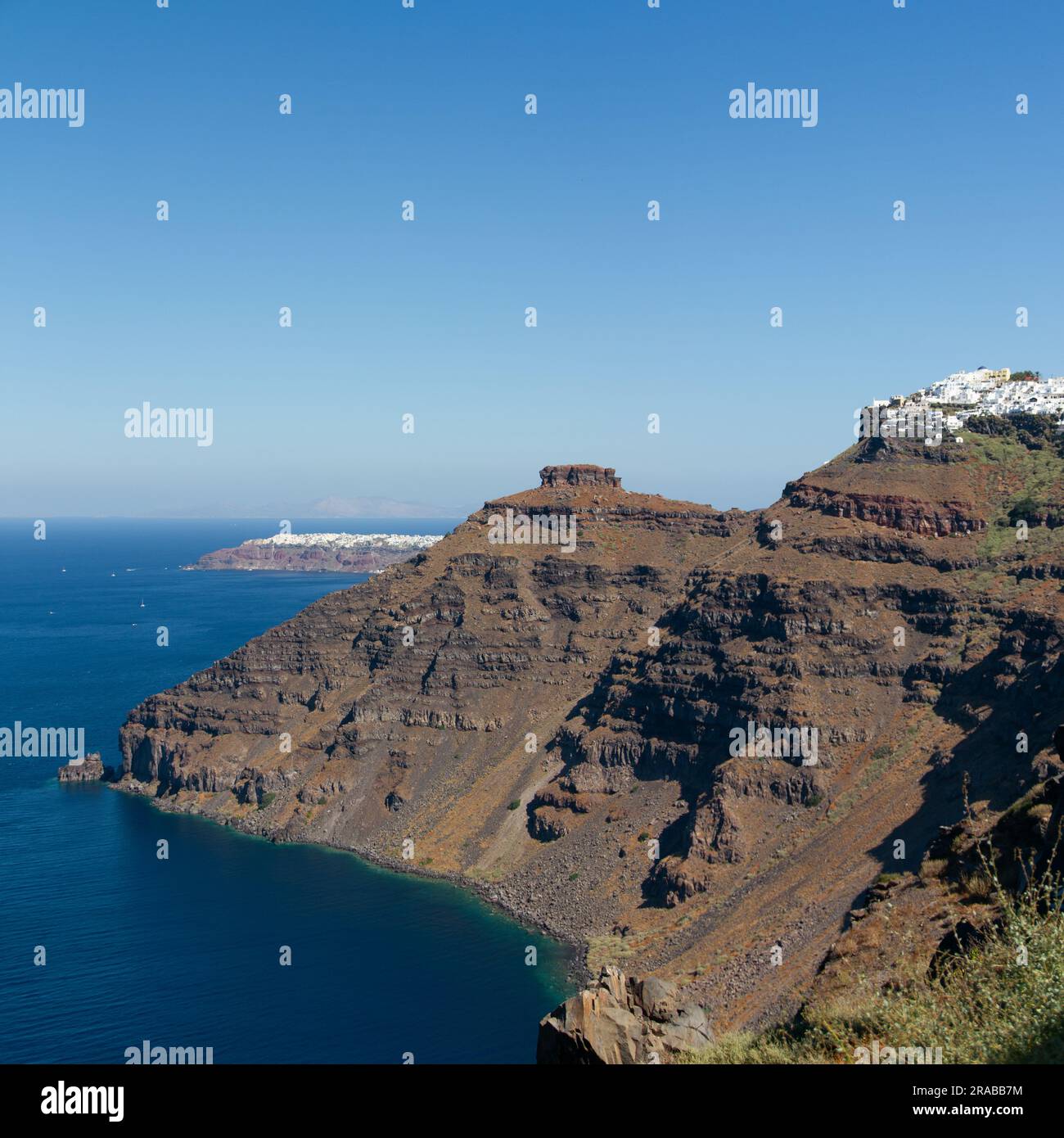 Die Schönheit von Santorin Stockfoto