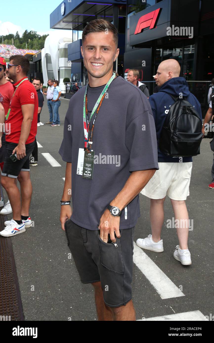 SPIELBERG, Österreich. , . Christoph BaumgartnerF1 am Red Bull Ring, Oesterreich Ring, Formel 1, ÖSTERREICHISCHER Grand Prix, großer Preis von OESTERREICH, GP d'Autriche, Motorsport, Formel1, gebührenpflichtiges Bild, Copyright © KNOTH Andy/ATPimages (KNOTH Andy /ATP/SPP) Guthaben: SPP Sport Press Photo. Alamy Live News Stockfoto