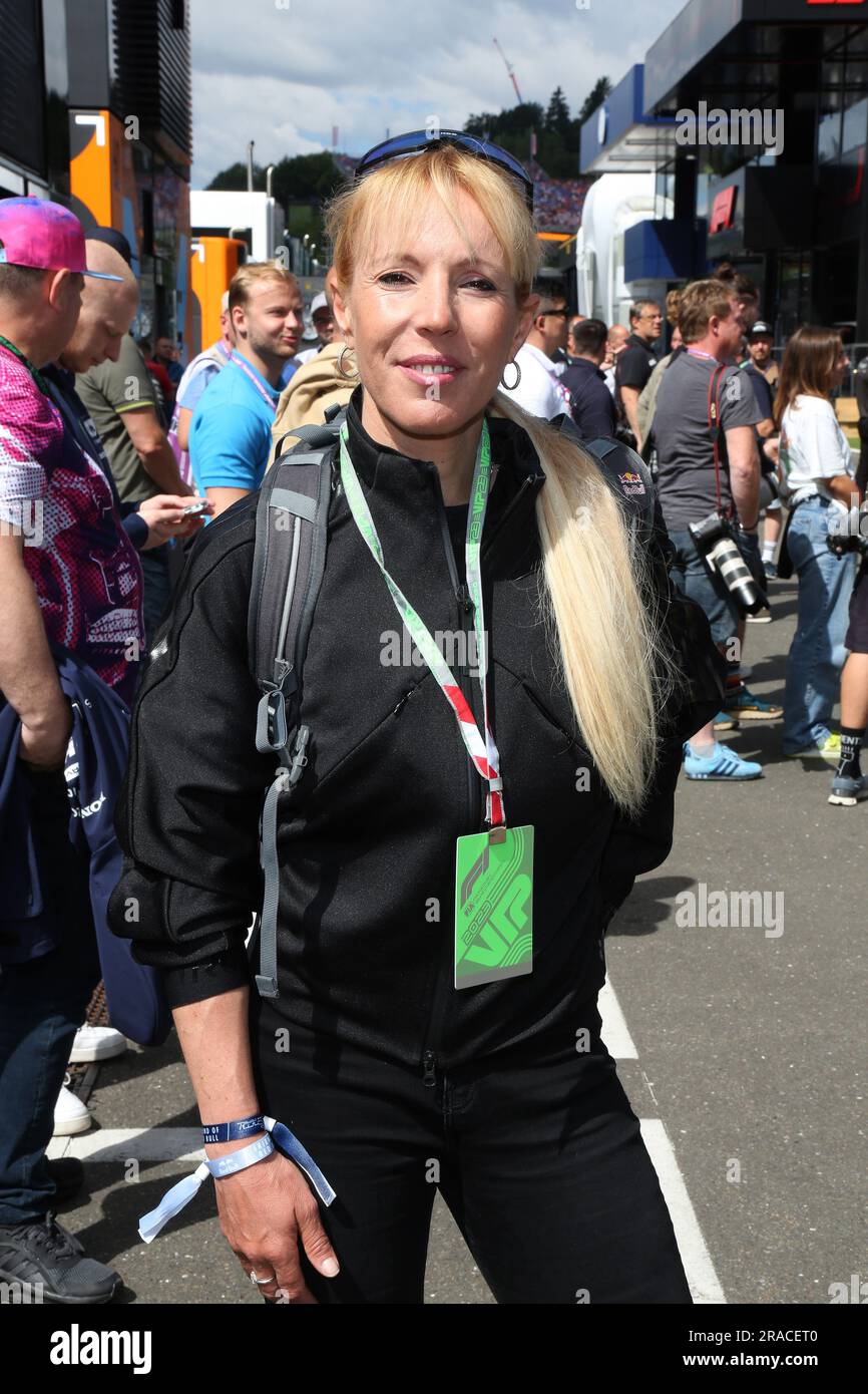 SPIELBERG, Österreich. , . Daniela CeccarelliF1 am Red Bull Ring, Oesterreich Ring, Formel 1, ÖSTERREICHISCHER Grand Prix, großer Preis von OESTERREICH, GP d'Autriche, Motorsport, Formel1, gebührenpflichtiges Bild, Copyright © KNOTH Andy/ATPimages (KNOTH Andy /ATP/SPP) Guthaben: SPP Sport Press Photo. Alamy Live News Stockfoto