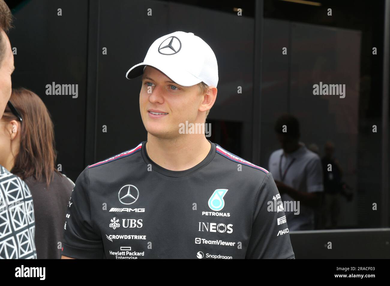 SPIELBERG, Österreich. , . Mick Schumacher F1 am Red Bull Ring, Oesterreich Ring, Formel 1, ÖSTERREICHISCHER Grand Prix, großer Preis von OESTERREICH, GP d'Autriche, Motorsport, Formel1, gebührenpflichtiges Bild, Copyright © KNOTH Andy/ATPimages (KNOTH Andy /ATP/SPP) Guthaben: SPP Sport Press Photo. Alamy Live News Stockfoto