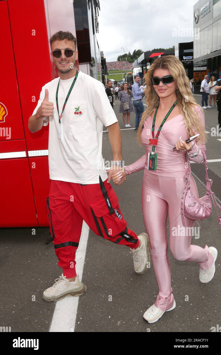 SPIELBERG, Österreich. , . F1 am Red Bull Ring, Oesterreich Ring, Formel 1, GROSSEN Preis VON ÖSTERREICH, Grosser Preis von OESTERREICH, GP d'Autriche, Motorsport, Formel1, gebührenpflichtiges Bild, Copyright © KNOTH Andy/ATPimages (KNOTH Andy /ATP/SPP) Guthaben: SPP Sport Press Photo. Alamy Live News Stockfoto