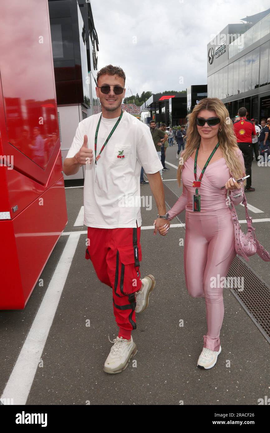 SPIELBERG, Österreich. , . F1 am Red Bull Ring, Oesterreich Ring, Formel 1, GROSSEN Preis VON ÖSTERREICH, Grosser Preis von OESTERREICH, GP d'Autriche, Motorsport, Formel1, gebührenpflichtiges Bild, Copyright © KNOTH Andy/ATPimages (KNOTH Andy /ATP/SPP) Guthaben: SPP Sport Press Photo. Alamy Live News Stockfoto