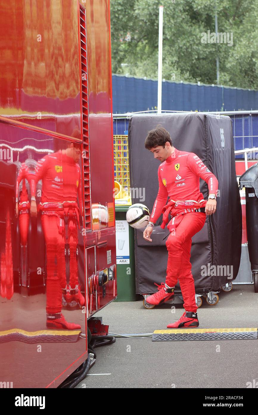 SPIELBERG, Österreich. , . Charles LeclercF1 am Red Bull Ring, Oesterreich Ring, Formel 1, GROSSEN Preis ÖSTERREICH, Grosser Preis von OESTERREICH, GP d'Autriche, Motorsport, Formel1, gebührenpflichtiges Bild, Copyright © KNOTH Andy/ATPimages (KNOTH Andy /ATP/SPP) Guthaben: SPP Sport Press Photo. Alamy Live News Stockfoto