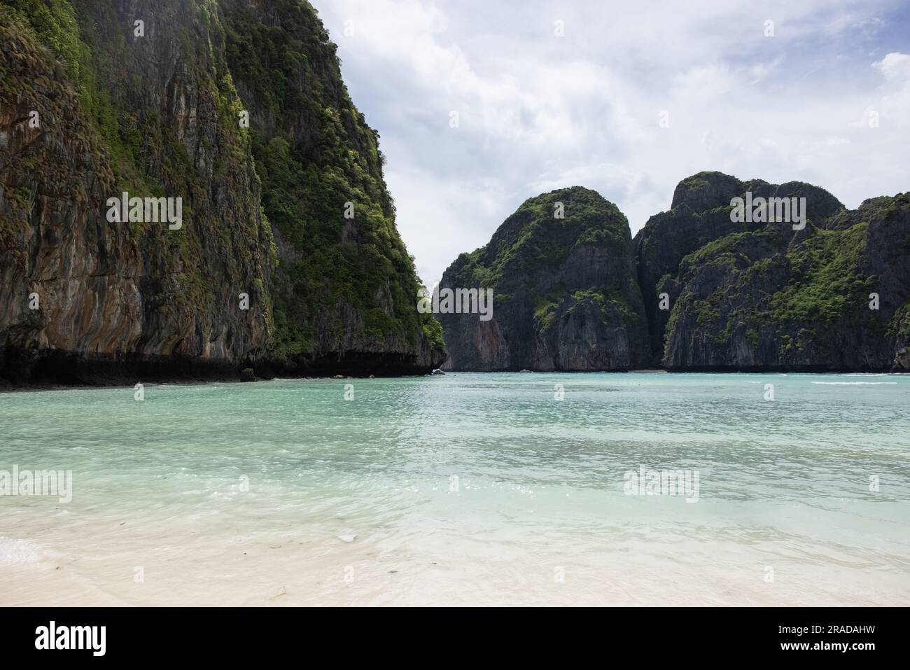 Maya Bay in Thailand - Set of „The Beach“ Stockfoto