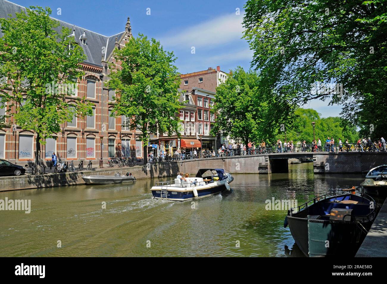 Oost Indisch Huis, Institut, Universität, Gracht, Amsterdam, East India House, Niederlande Stockfoto