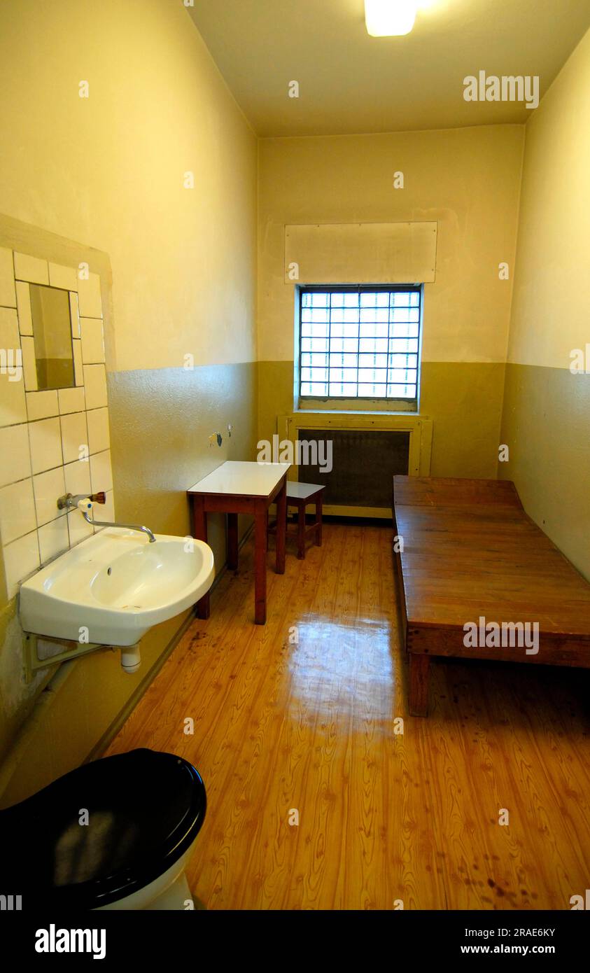 Staatssicherheit, Stasi-Gefängnis, Hohenschoenhausen Stockfoto