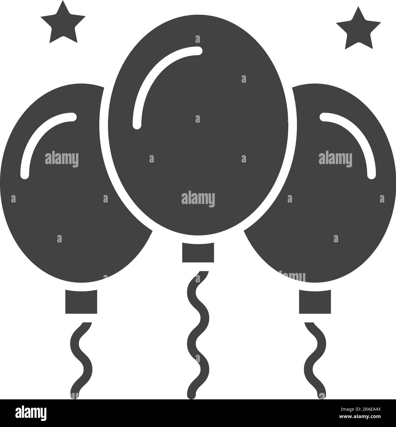 Symbolbild Des Stücklistensymbols. Stock Vektor