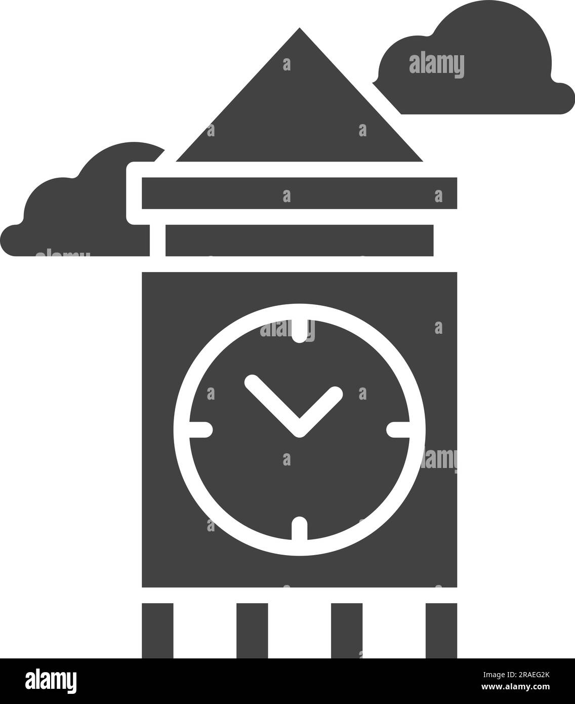 Bild Des Symbols Für Die London Fashion Week. Stock Vektor