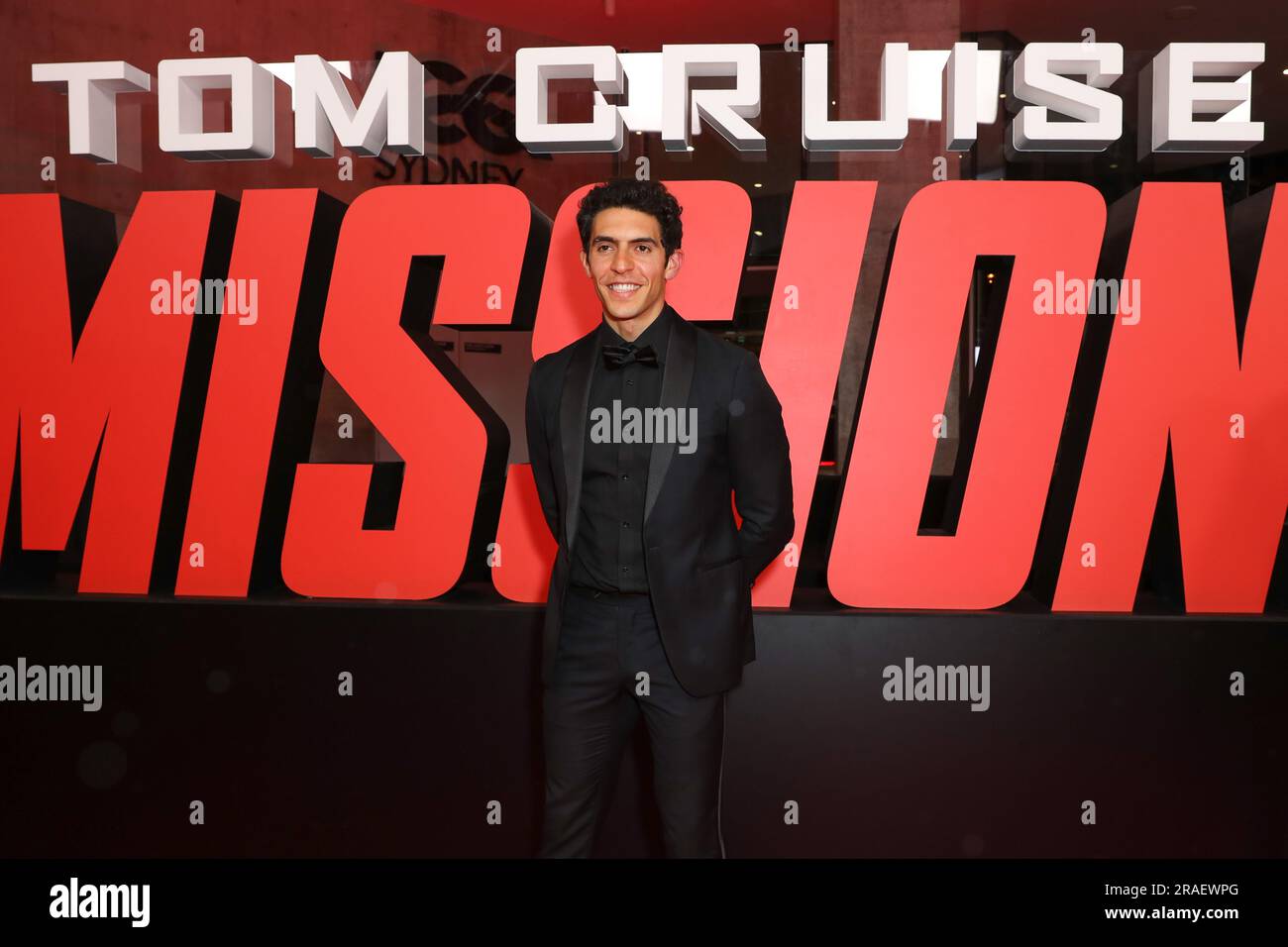 3. Juli 2023: JULIAN MAROUN nimmt an der „Mission: Impossible - Dead Reckoning Part One“ Teil. Australische Premiere am ICC Sydney Darling Harbour am 03. Juli 2023 in Sydney, NSW, Australien (Kreditbild: © Christopher Khoury/Australian Press Agency via ZUMA Wire) NUR REDAKTIONELLE VERWENDUNG! Nicht für den kommerziellen GEBRAUCH! Stockfoto