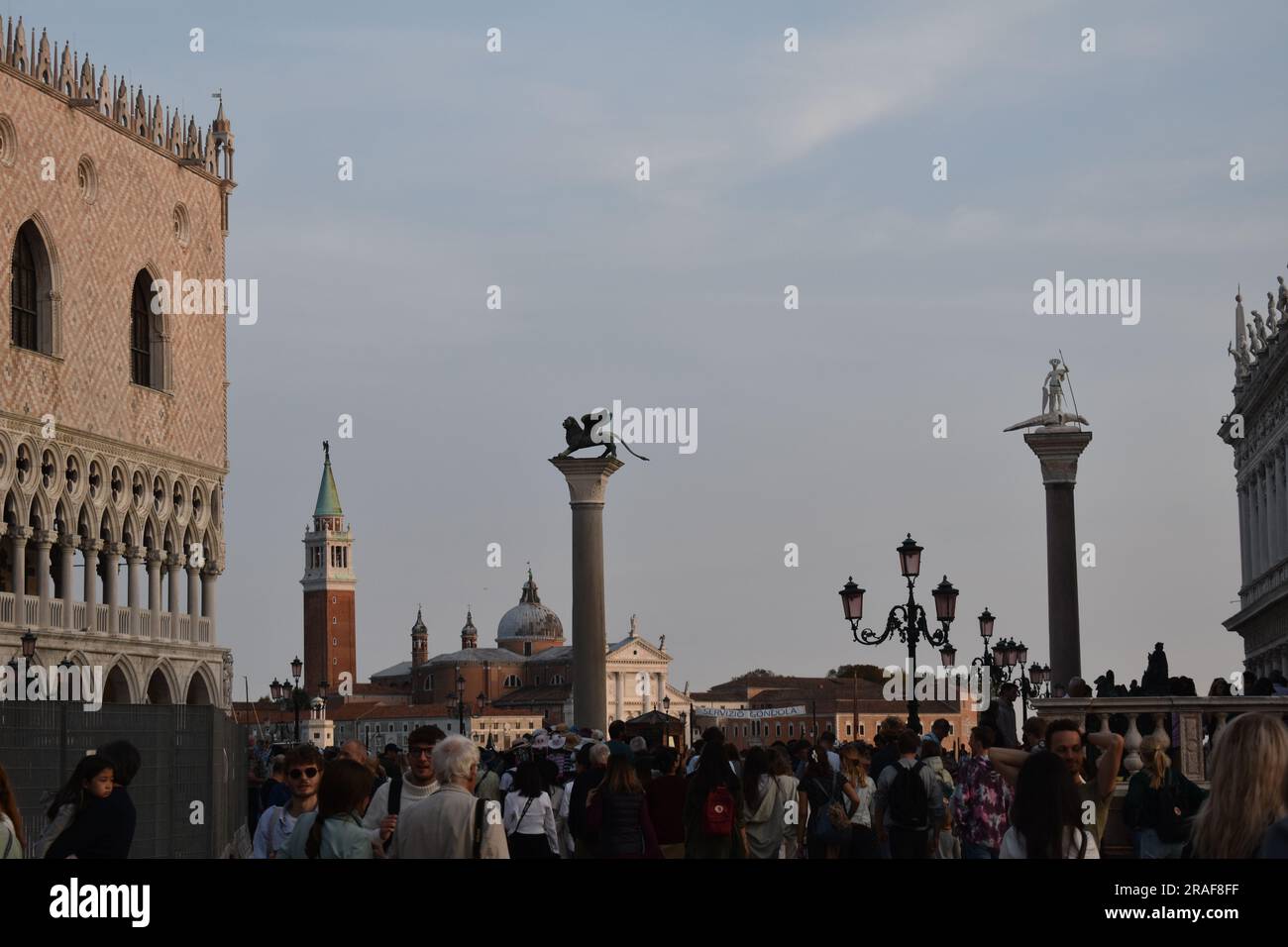 San Marco Venedig Italien Tourist Stockfoto