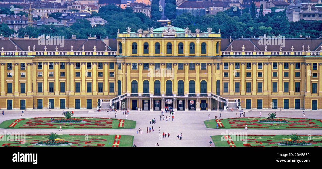 Schloss Schönbrunn, Wien, Österreich Stockfoto
