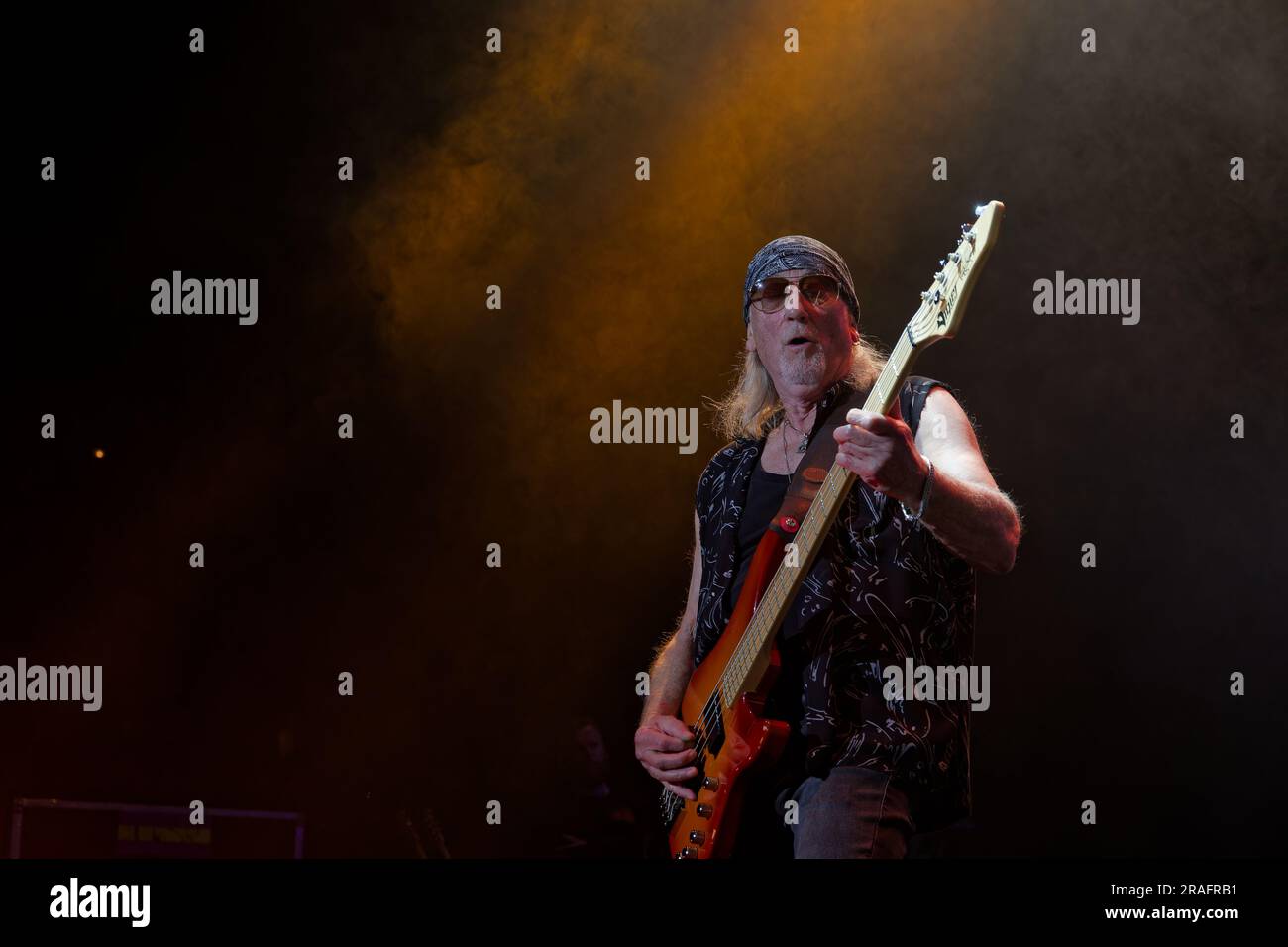 DEEP PURPLE bei OMEGA, Toulon, FRANKREICH, 02/07/2023 Florent 'MrCrash' B. Stockfoto