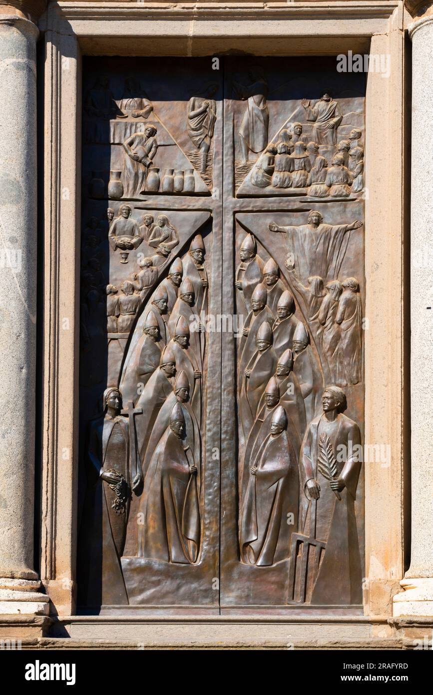 Kathedrale von San Lorenzo, Viterbo, Latium, Italien Stockfoto