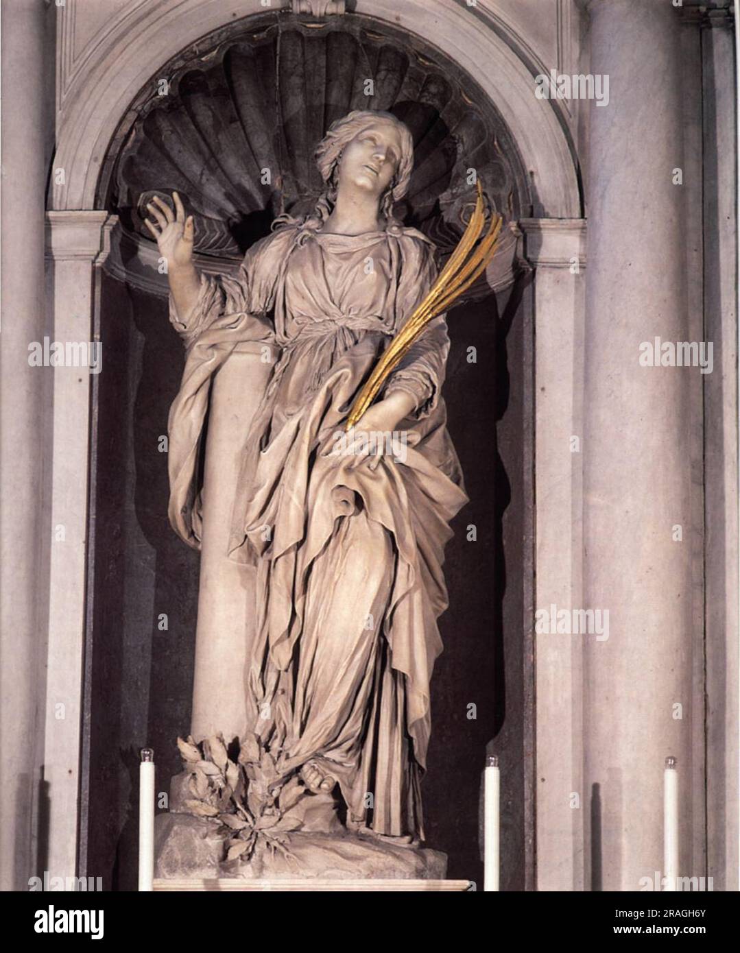 St. Bibiana 1626 von Gian Lorenzo Bernini Stockfoto
