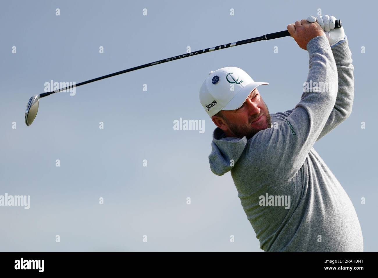 Graeme McDowell beim Open 2023 Final Qualifizierung im West Lancashire Golf Club, Liverpool. Bilddatum: Dienstag, 4. Juli 2023. Stockfoto