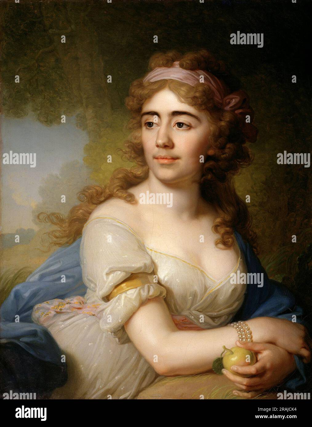 Skobeeva von Wladimir Borovikowsky Stockfoto