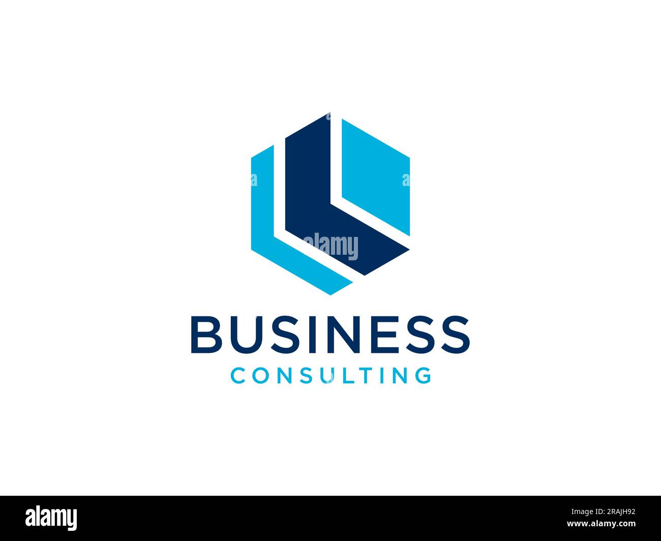 Monogramm L Logo Hipster, isometrische Form LL-Emblem 3D Parallele dünne Linie, lineare Initialen Typografie Design Stock Vektor