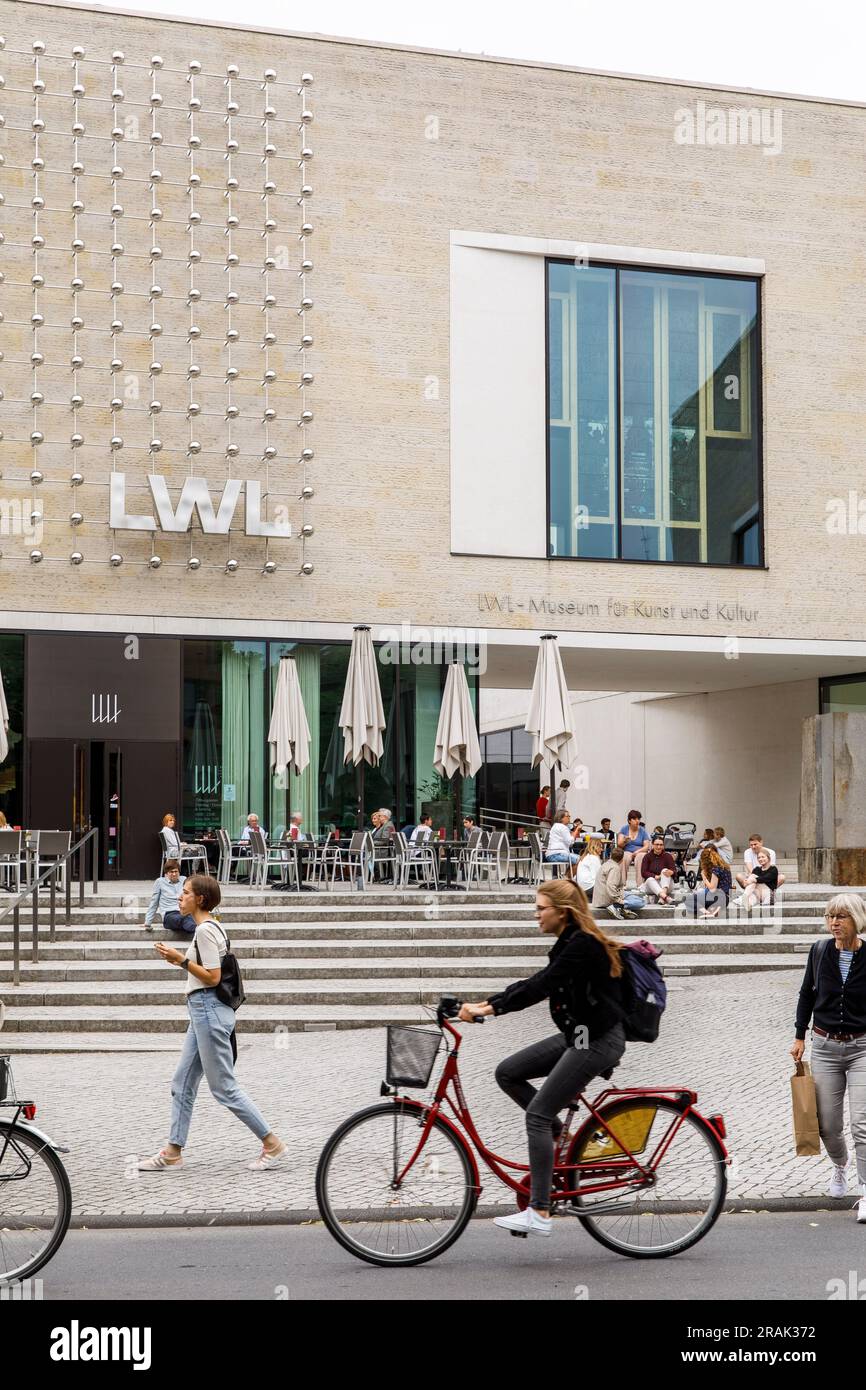 Westfälisches Staatliches Museum für Kunst und Kulturgeschichte, Münster, Nordrhein-Westfalen, Deutschland. das LWL-Museum für Kunst und Kultur, Münster, Nordr Stockfoto