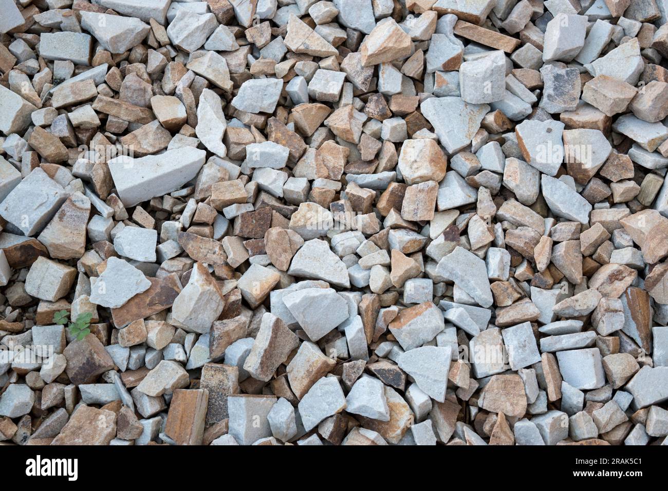 Textur eines Steinpfads Stockfoto