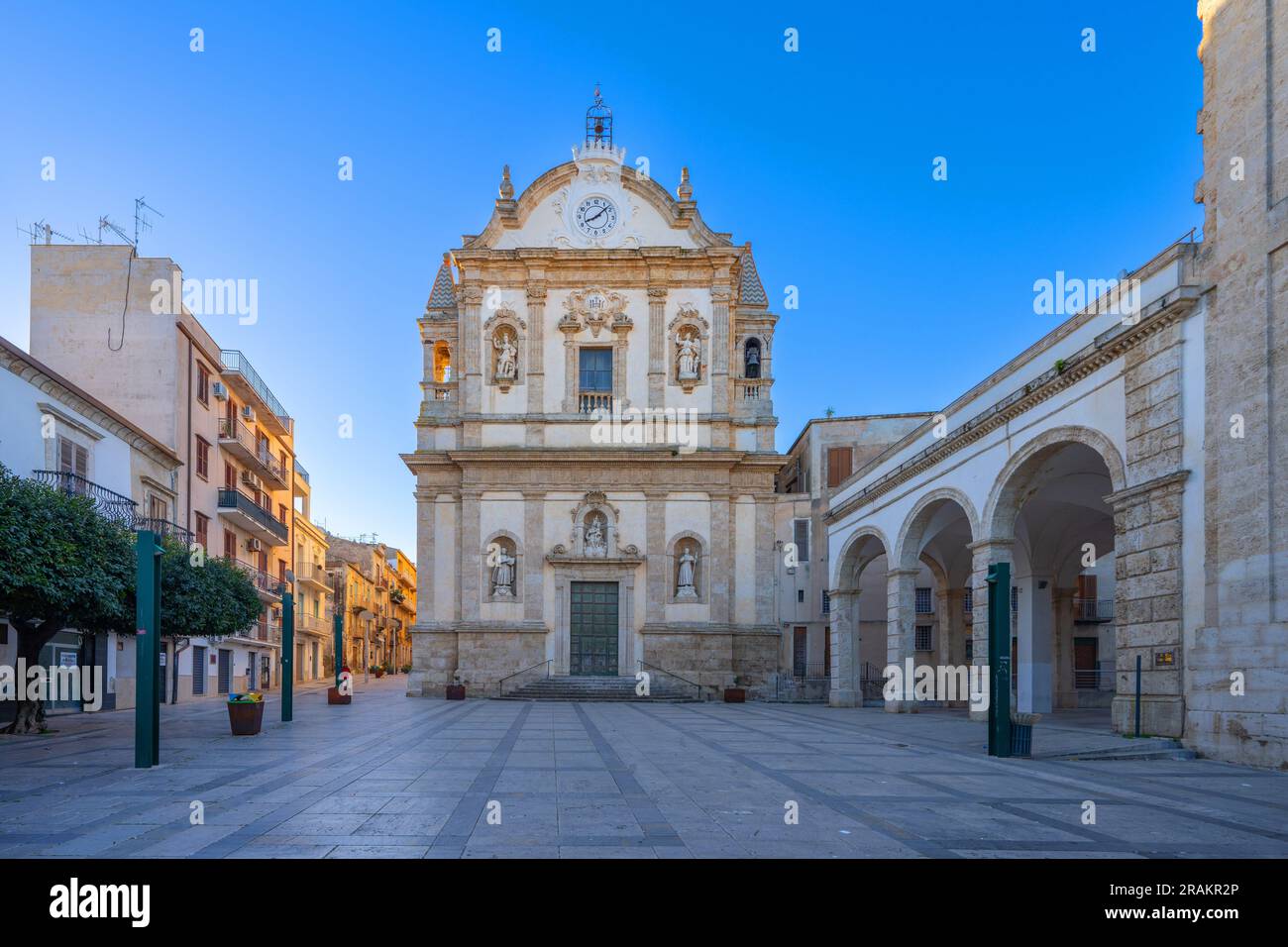 Kirche Jesus, Chiesa del Gesù, Alcamo, Trapani, Sizilien, Italien Stockfoto